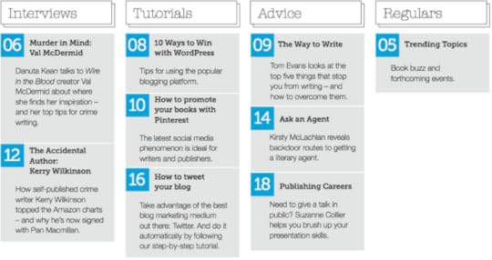 Publishing Talk Magazine 01 Contents