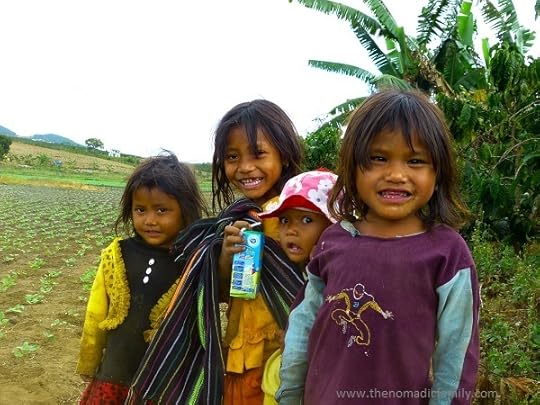 village girls near dalat vietnam, the nomadic family
