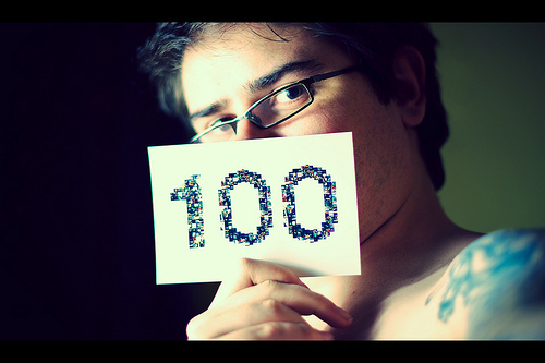#100