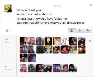 pic of tweet on favstar