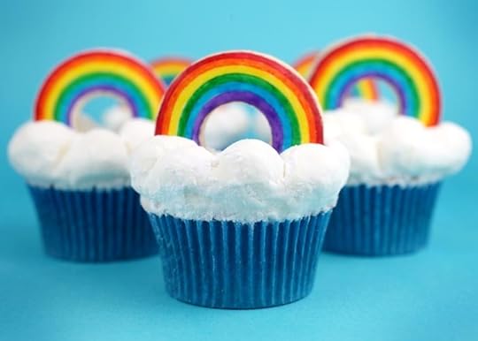 Rainbow Cupcakes