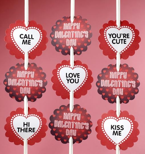 Valentine Cake Pop Tags