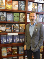 Still in Goldsboro, my Book of the Month shelf; I will not lie to you, I was really quite happy at this moment