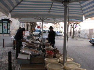 Giovanni at the nut stand