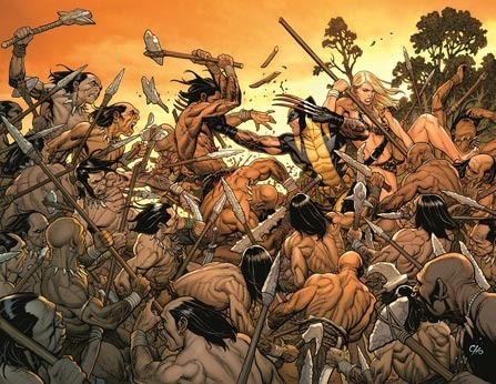 Frank Cho Savage Wolverine #3 preview