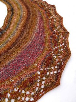 Annis knit out of handspun
