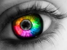 rainbow eye