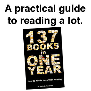137 Books in One Year promo graphic