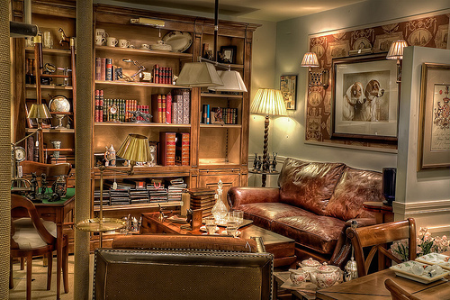 Thank you – Gracias. A shop in Madrid HDR