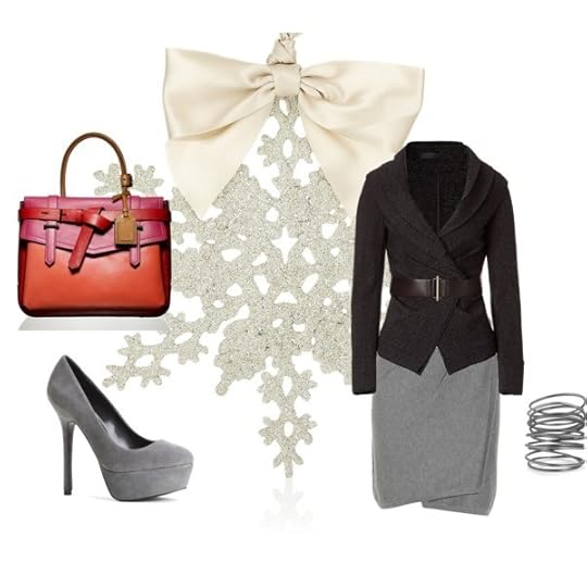 What Lauren wears when she divorces her husband.