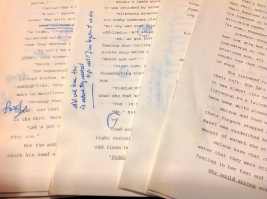 drunk manuscript // The Orphan and the Thief