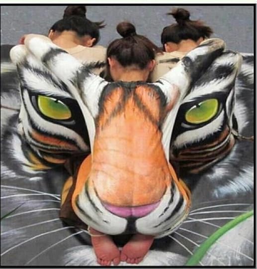 best-body-painting-work-tiger