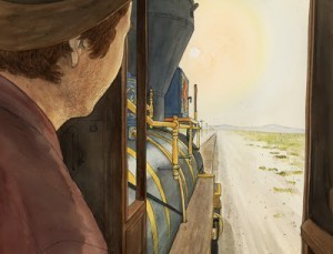Locomotive4 300x229 Review of the Day: Locomotive by Brian Floca