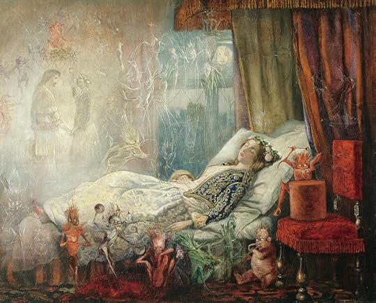 'The stuff that dreams are made of' by John Anster Fitzgerald