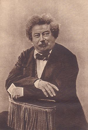 Alexandre Dumas, photo by Nadar.