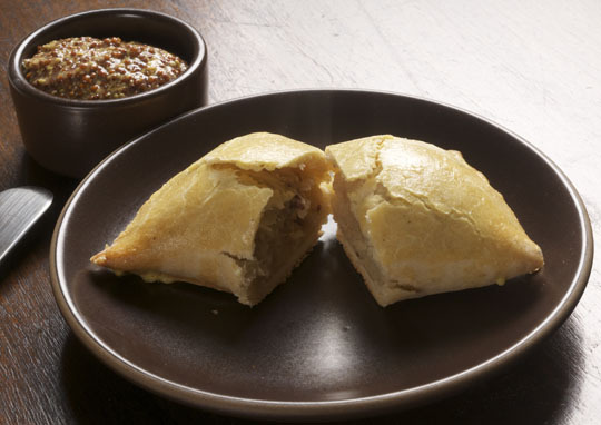 Homemade knish, with thanks to Lois Baron