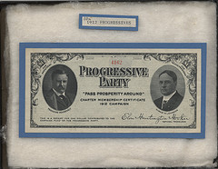 Progressive Party Membership Certificate, 1912