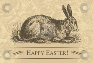 cutcaster-photo-100777731-vintage-easter-card-vector