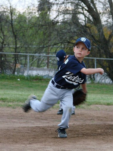 Pitching Boy