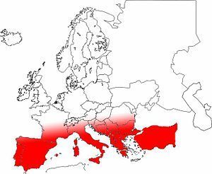 English: Southern Europe