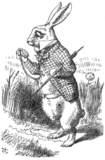 AliceWhite Rabbit_John_Tenniel_02