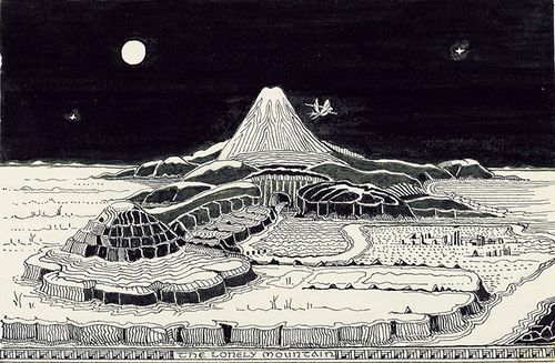 TolkienHobbitThe-Lonely-Mountain