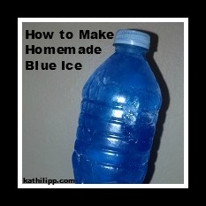 square How to make blue ice