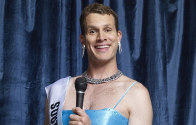 Daniel Tosh in some kind of drag