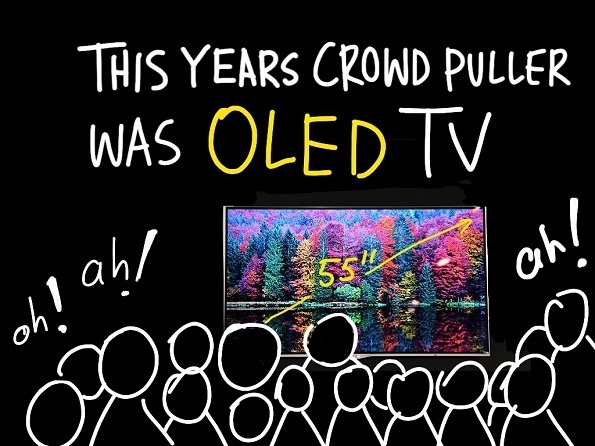 OLED TV a hit at IFA