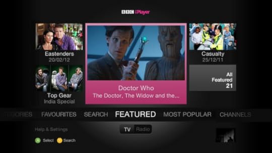 BBC iPlayer on Xbox