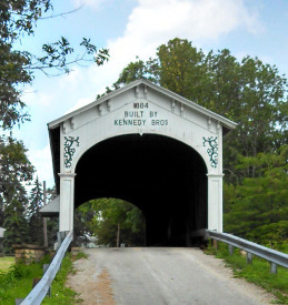 Covered bridge in IN edited