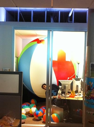 Giant Beach Ball Prank