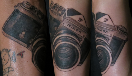Nikon tattoo