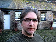 In front of Hackfarm HQ