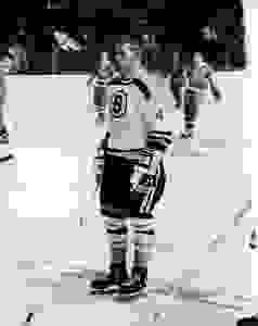 Bobby Orr as a Boston Bruins rookie in October of 1966