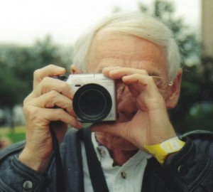 My dad with the ever-present camera.