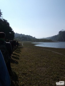 And the trekking begins...