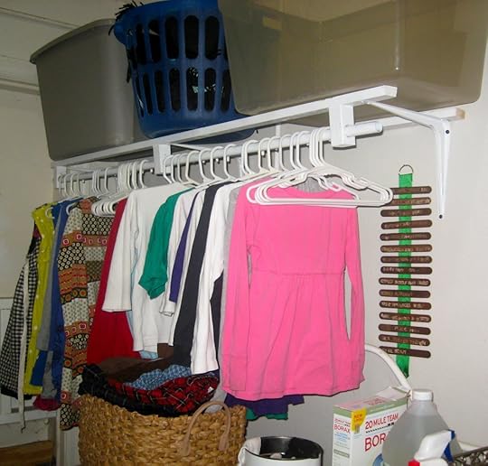 Deanna Caswell's Blog - Wall-Mounted Clothes Rack - December 19, 2012 06:15