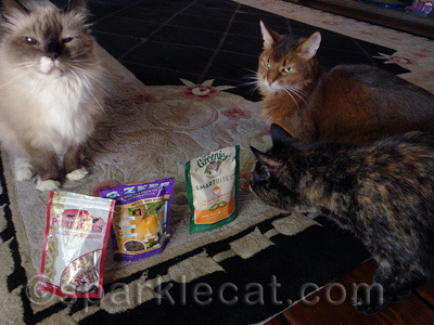I never get to have my treats in peace