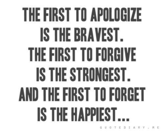 Forgive Strong Happy