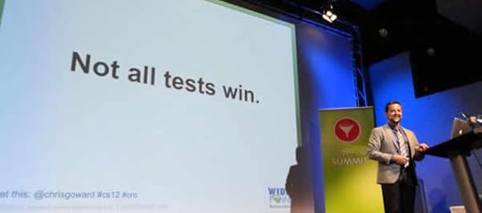Chris Goward Conversion Optimization not all tests win