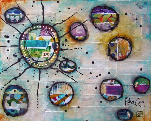Peaceabstract circles-