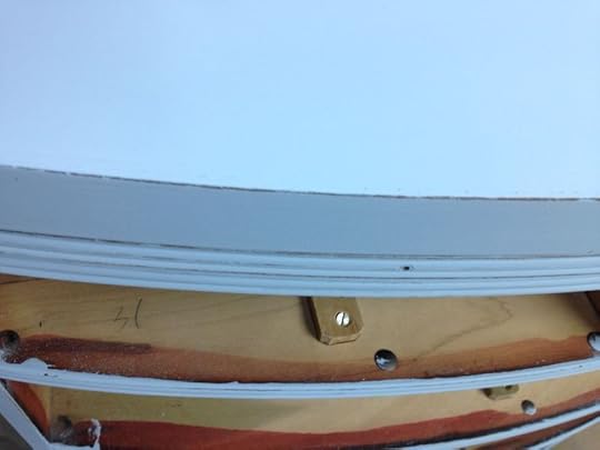 Sanded blue