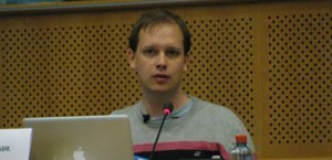 Peter Sunde i Europaparlamentet