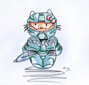 HALO kitty