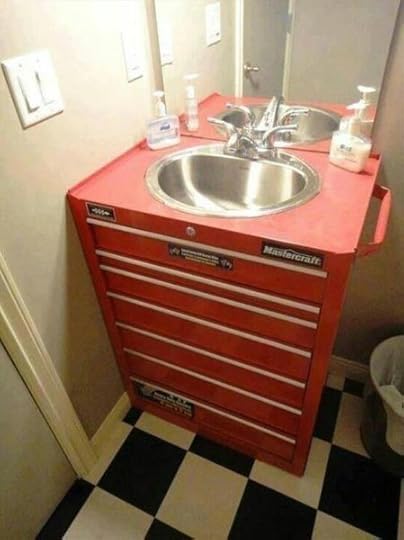 craftsman bathroom cabinet