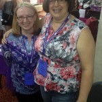 Author Donna McDonald who also happens to be a fan of mine. A wonderful lady with a great smile and sense of humor. I hope you'll check out her work as she also writes SciFi romance (http://www.donnamcdonaldauthor.com).