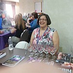 More of me at the book signing. I gave away 32 paperbacks to lucky readers.