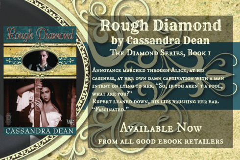Rough Diamond Cassandra Dean The Diamond Series Book 1 Western Escape Decadent Publishing Freewill