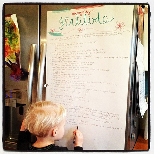 Everyday gratitude list is getting some True love today!